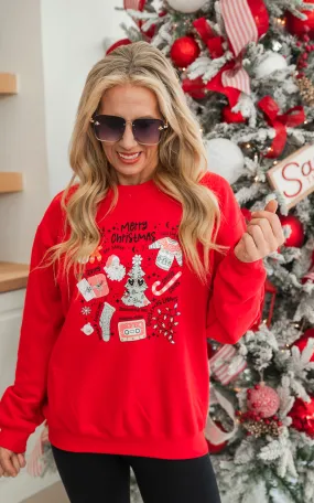 A Few of My Favorite Christmas Things Crewneck Sweatshirt**