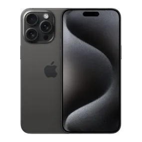 Apple iPhone 15 Pro Max 256GB Smartphone - Black Titanium | MU773ZD/A