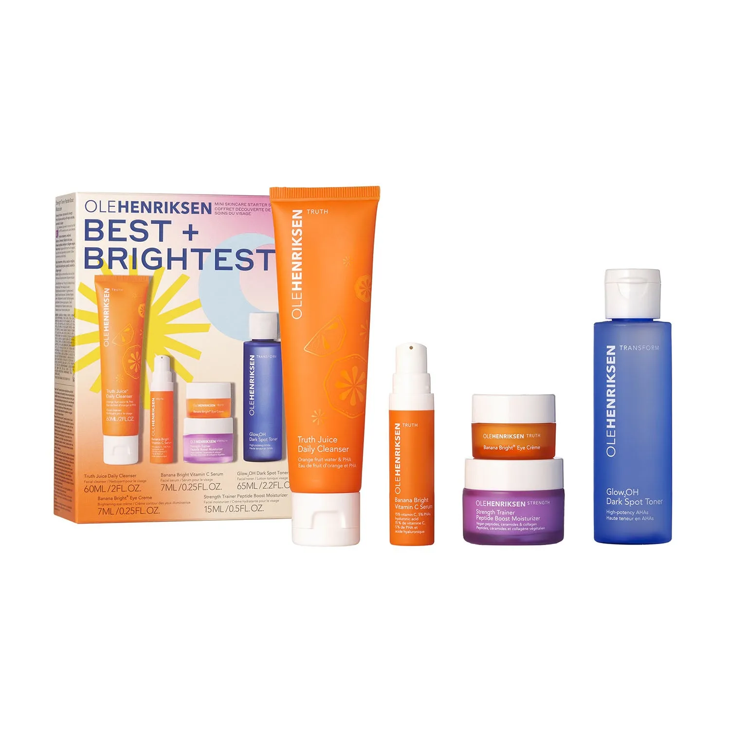 Best   Brightest Mini Skincare Starter Set