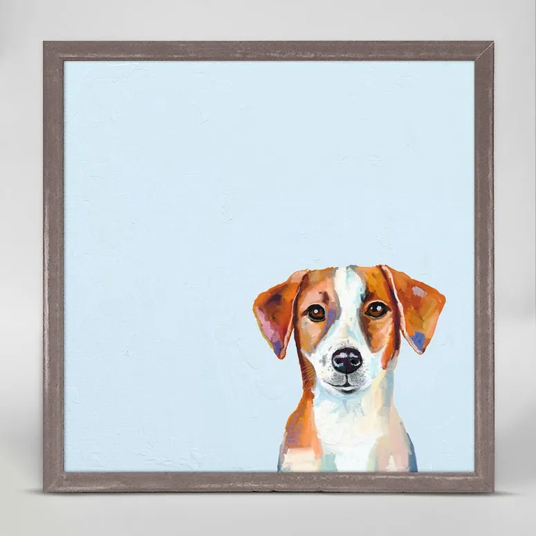 Best Friend - Jack Russell Mini Framed Canvas