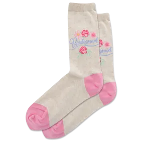 Bridesmaid Women's Crew Sock