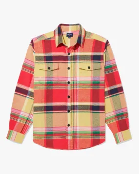 Bright Plaid Heavyweight Flannel