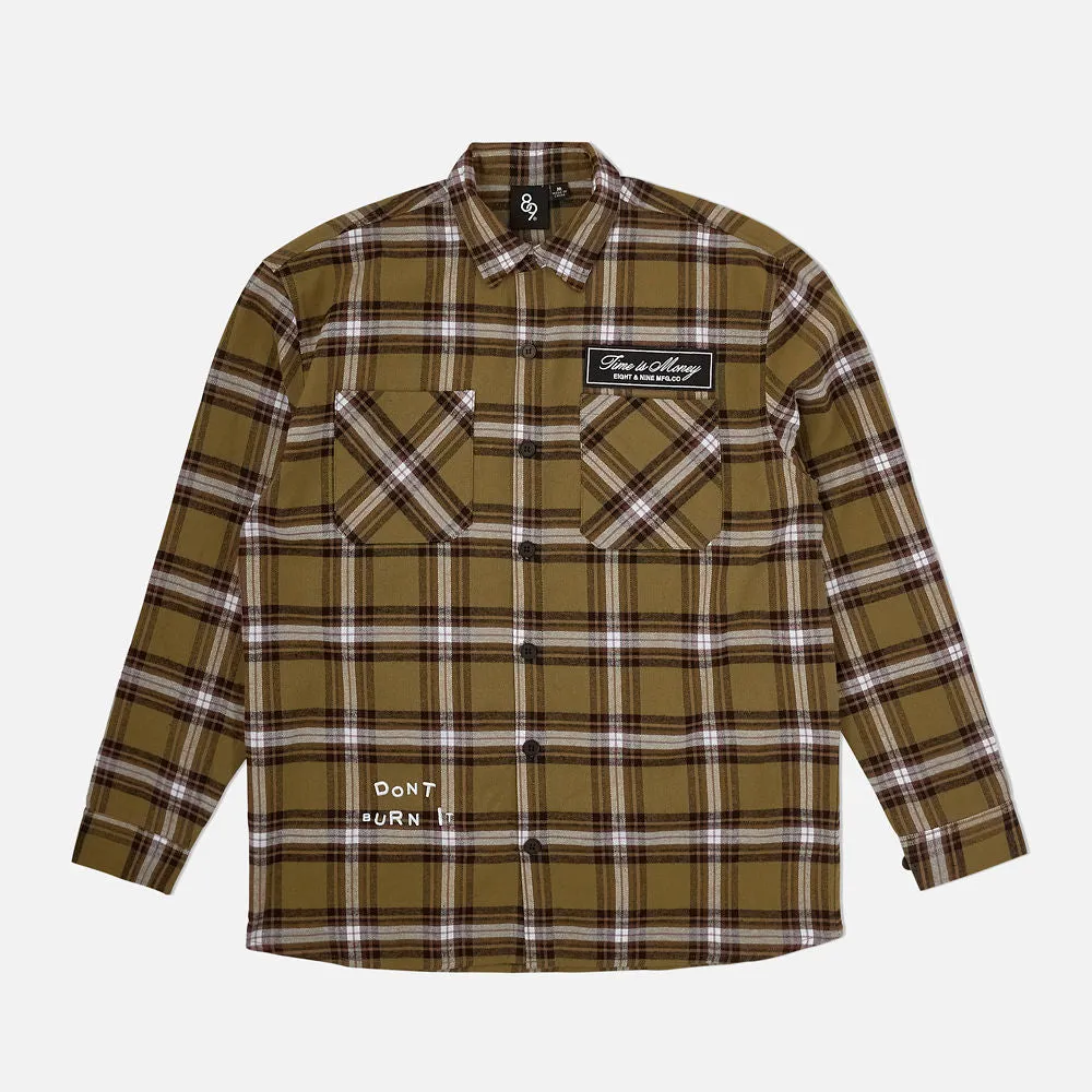 Burning Time Flannel Multi