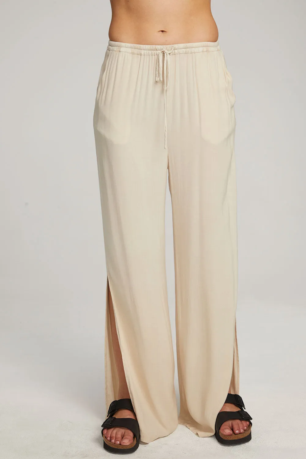 Devine Off-White Bark Trousers