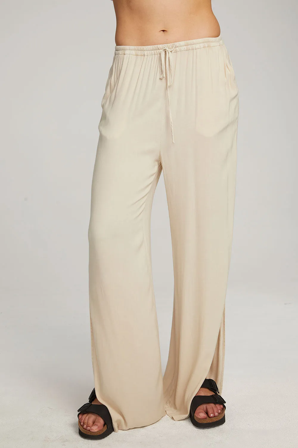 Devine Off-White Bark Trousers