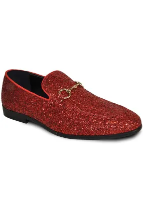 Glitter Red Shoes