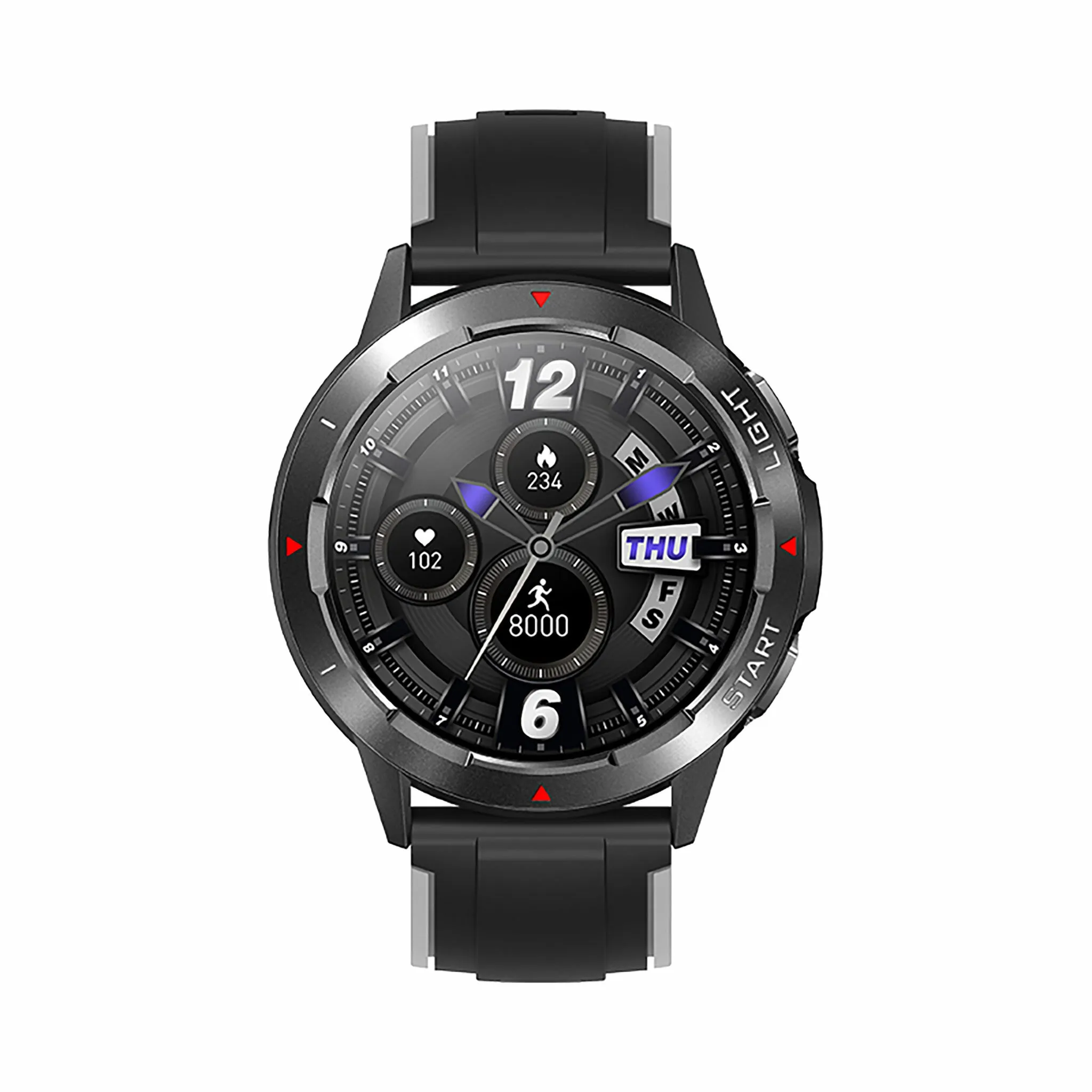 Kuura Smart Watch Sport S5 GPS v2, Black