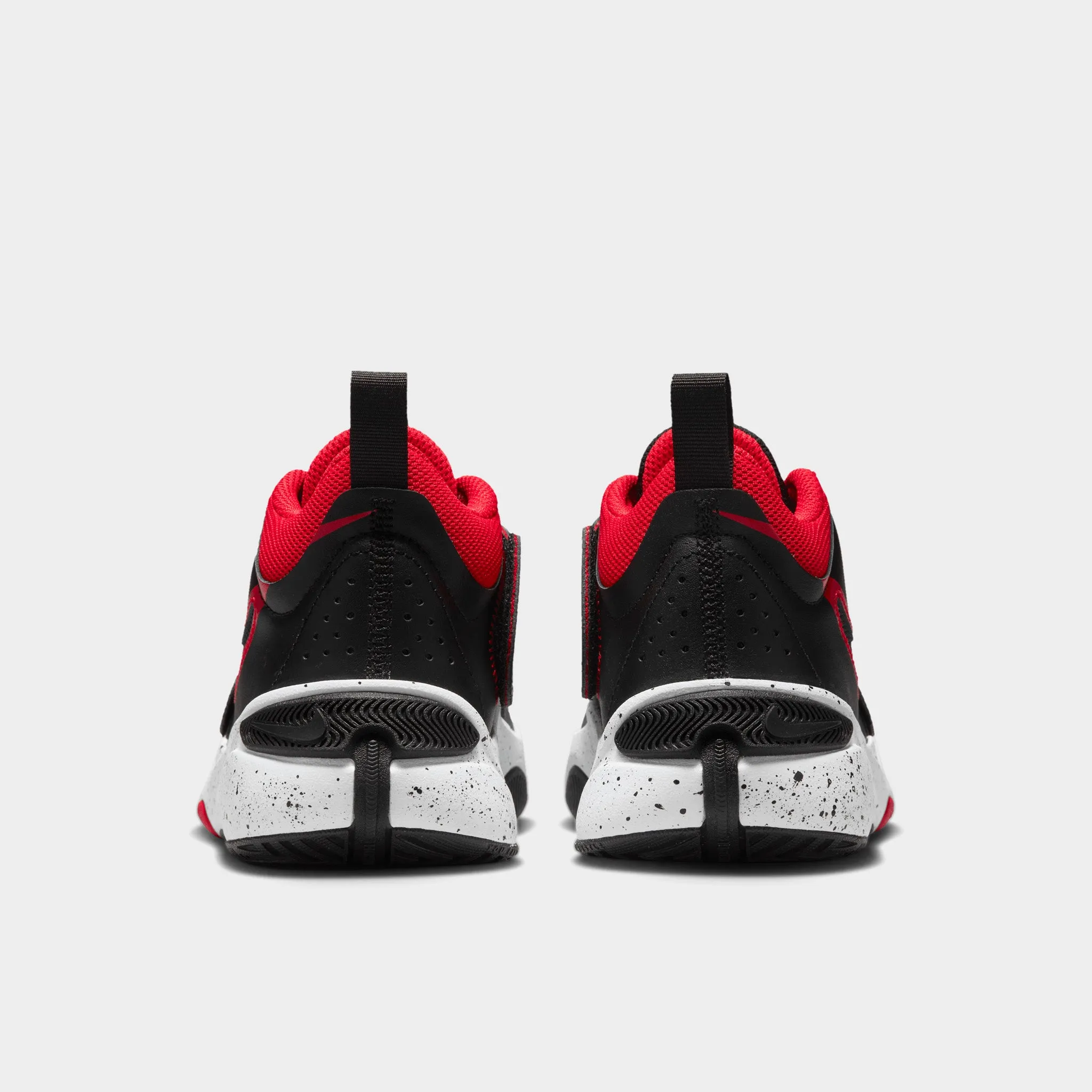 Nike Team Hustle D 11 GS Black / University Red - White