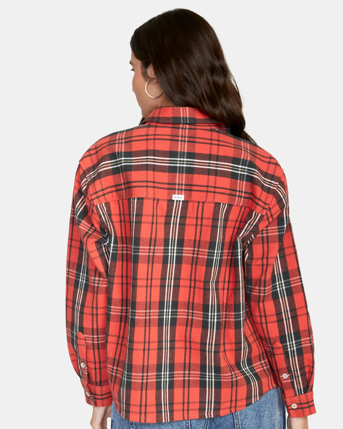 Notorious Long Sleeve Flannel Shirt - Chrysanthemum