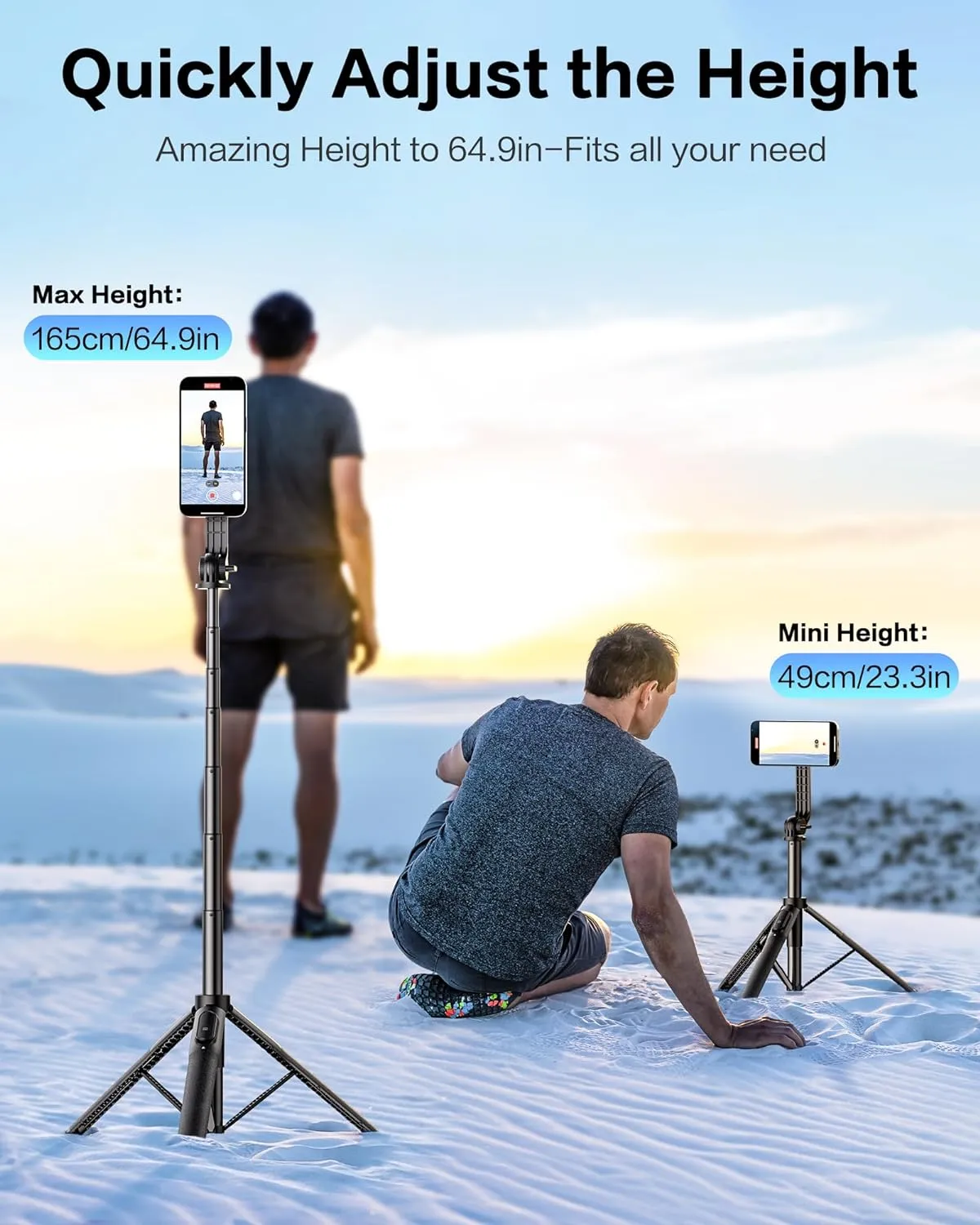 Omoton Phone Tripod Compatible with MagSafe VM03