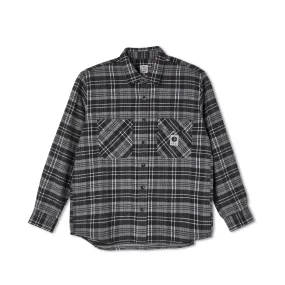 Polar Skateboard Gray Flannel Shirt