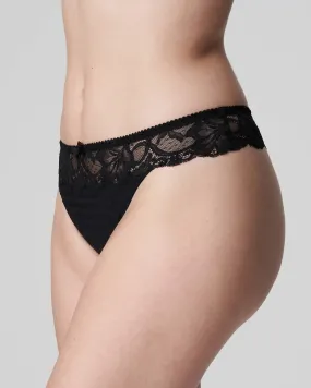 Prima Donna - Madison Thong - Black ( new style )