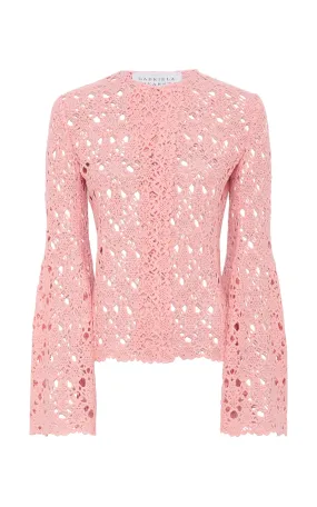 Reynolds Jacket in Rosa Cashmere Lace