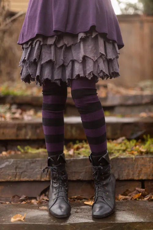 Striped Extraordinary Thigh High Socks