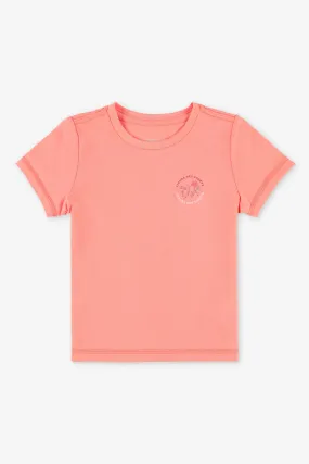 T-shirt col rond coton bio BM, 2T-3T - Bébé fille