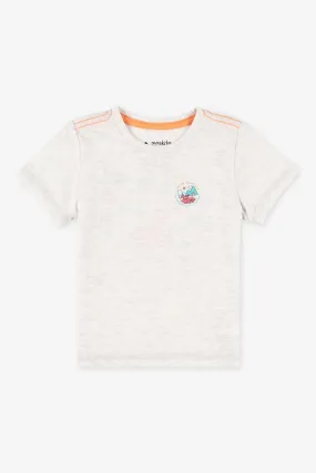 T-shirt col rond coton bio BM - Bébé garon