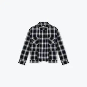 VINTAGE FLANNEL - BLACK/CREAM