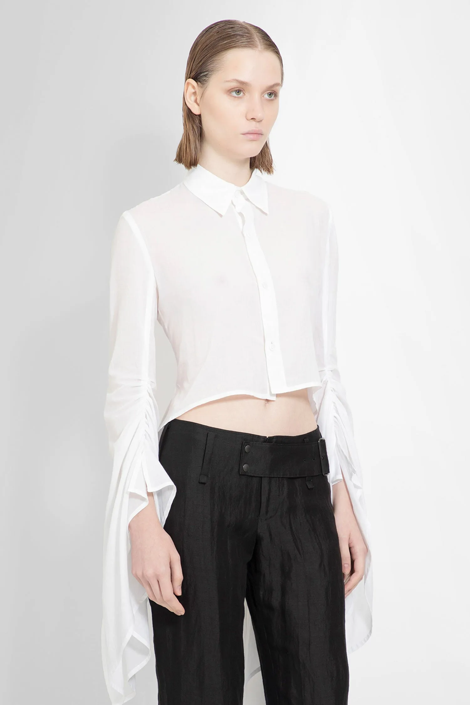 YOHJI YAMAMOTO WOMAN WHITE SHIRTS